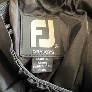 FootJoy DryJoys Black Rain Pants